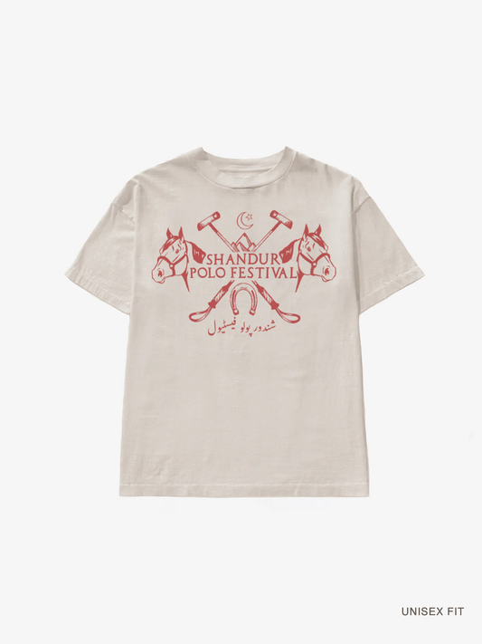 "Shandur Polo Festival" Classic Tee: Natural