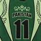 Goal Keeper LS Pakistan Motif Cotton Jersey: #11 Green
