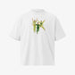 Premium Oversized | "Icons" Water-Brush Graphic Organic Cotton Tee