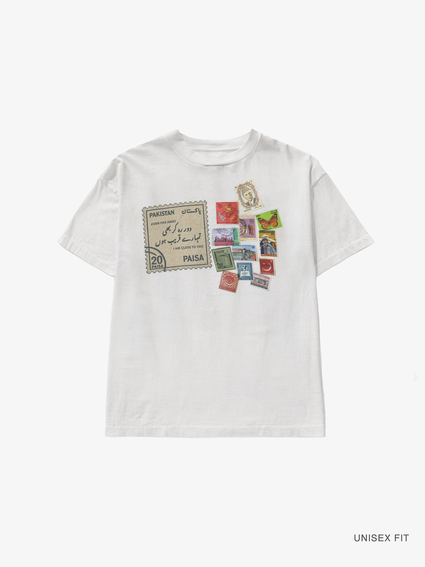 Merch | "Love Letters" Pakistan Stamps Classic Tee