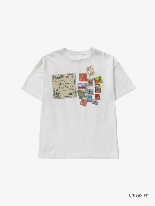 Merch | "Love Letters" Pakistan Stamps Classic Tee