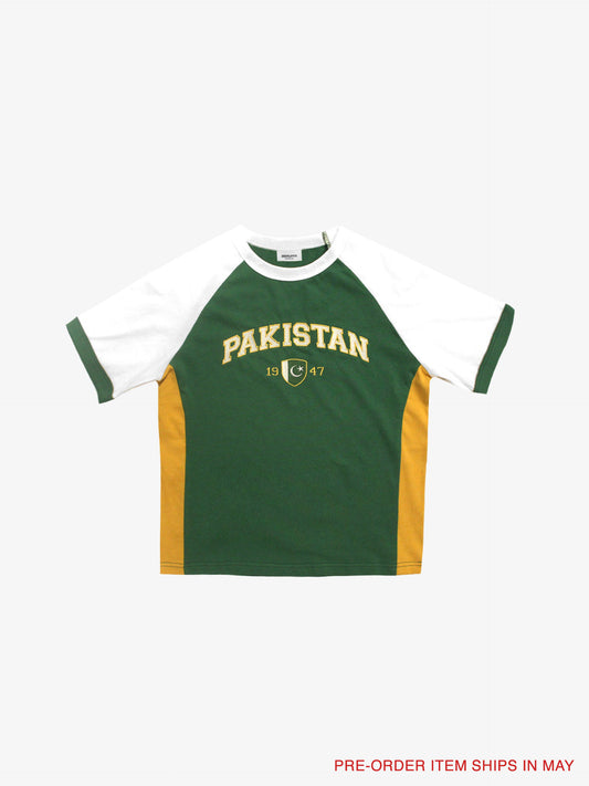 x ZEEMUFFIN | Pakistan "Boxy Tee" Men's : PRE-ORDER (May)