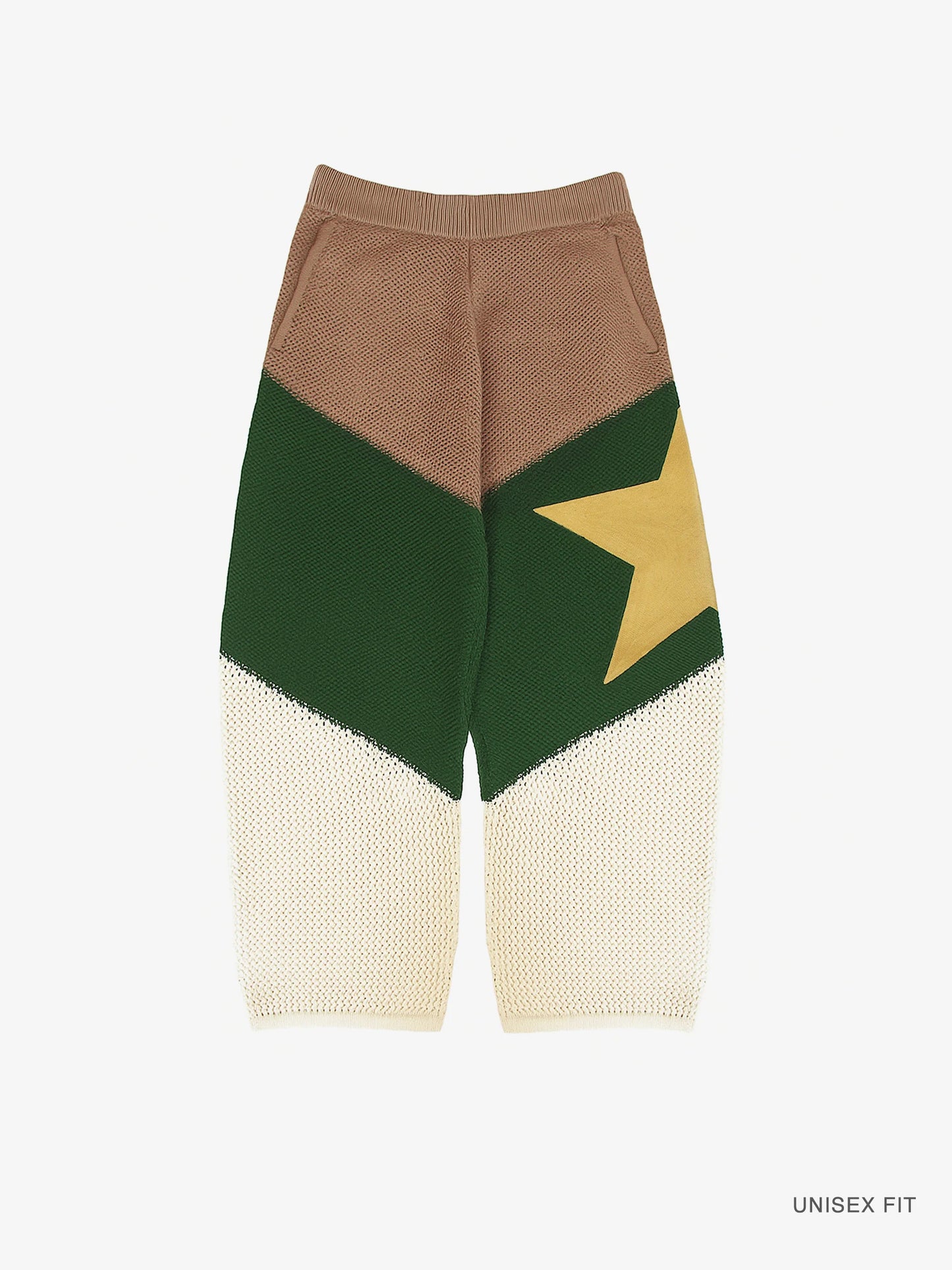 Crochet Knitted Pakistan Team Warm-Up Pants