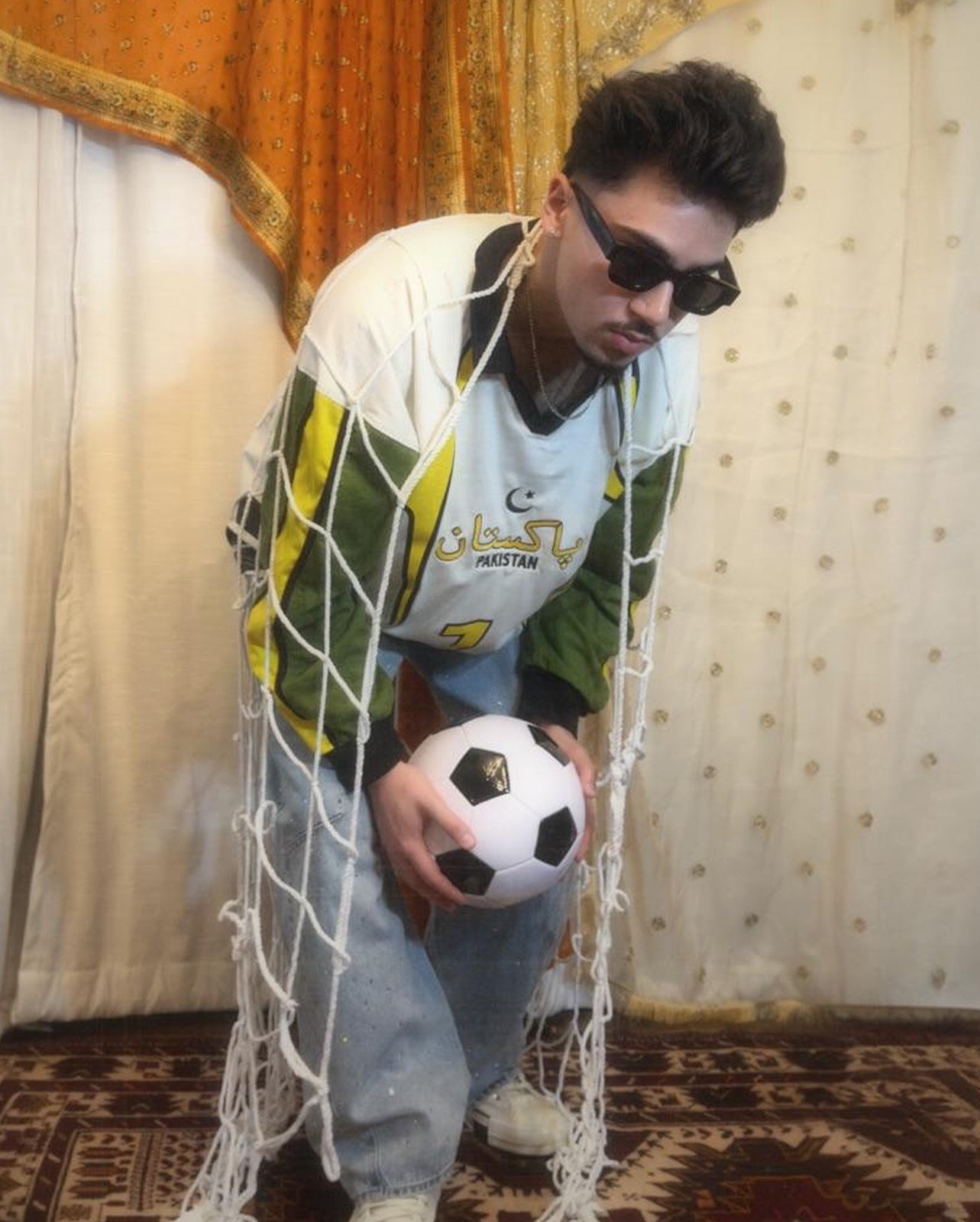 Goal Keeper LS Pakistan Geometric Cotton Jersey: #1 | Restock Pre-Order