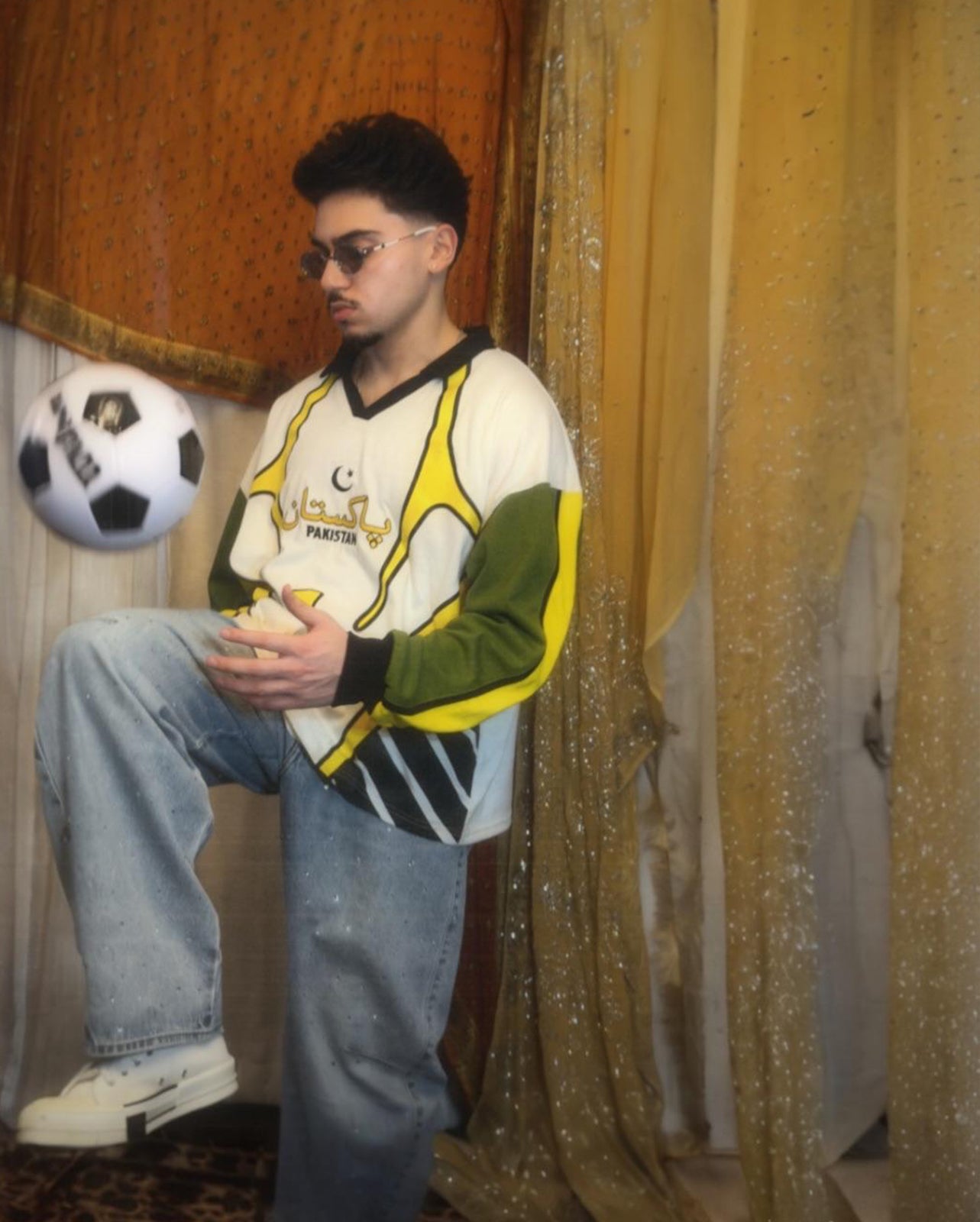 Goal Keeper LS Pakistan Geometric Cotton Jersey: #1 | Restock Pre-Order