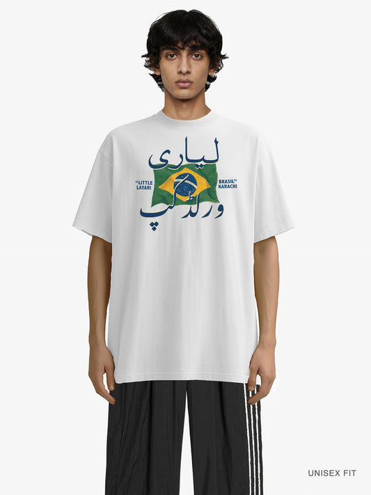 Premium Oversized | Karachi's "Little Brasil" WC Organic Cotton Tee