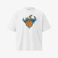 Premium Oversized | Urdu "NYK" Organic Cotton Tee