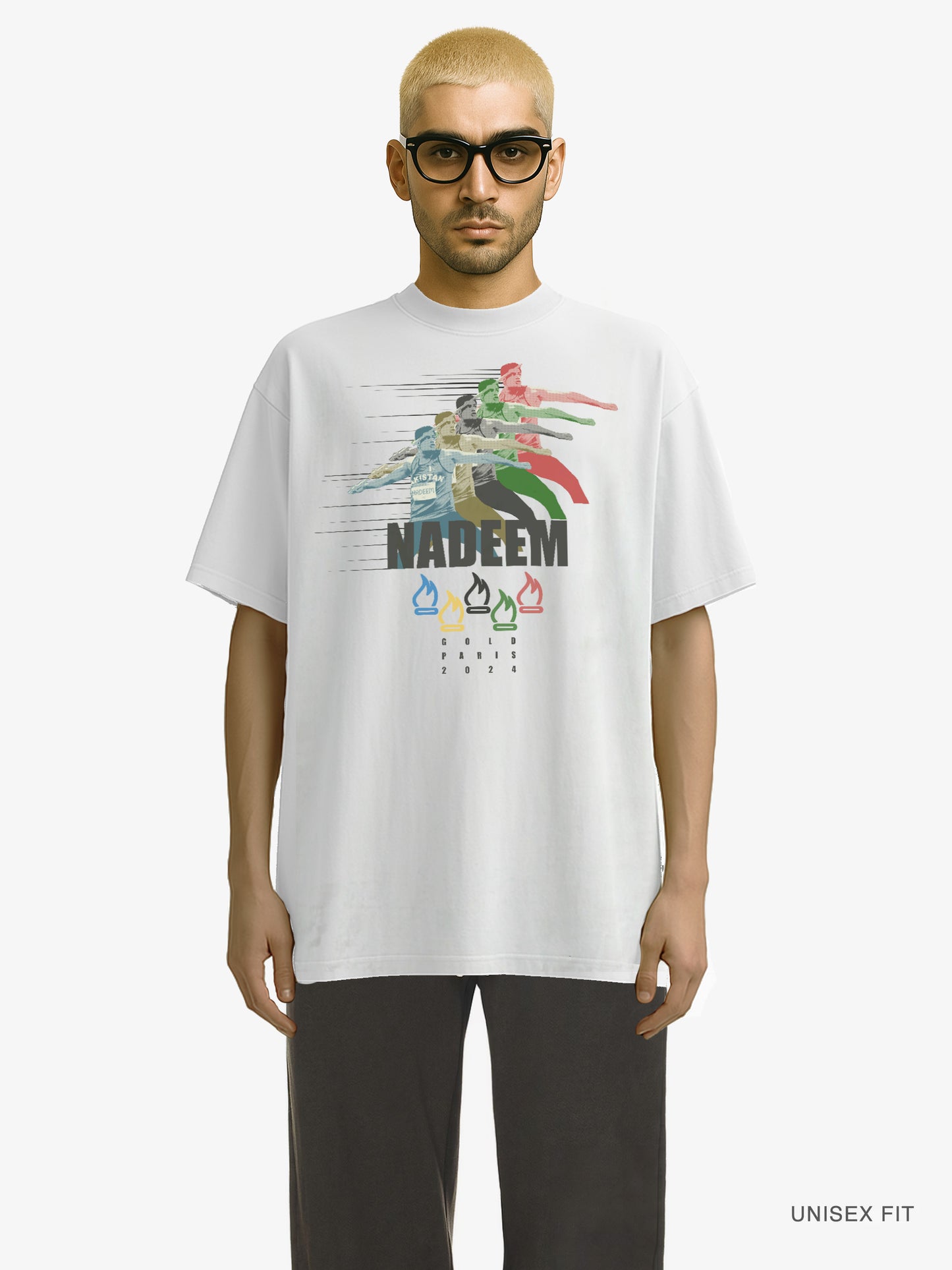 Premium Oversized | Nadeem Gold Organic Cotton Tee