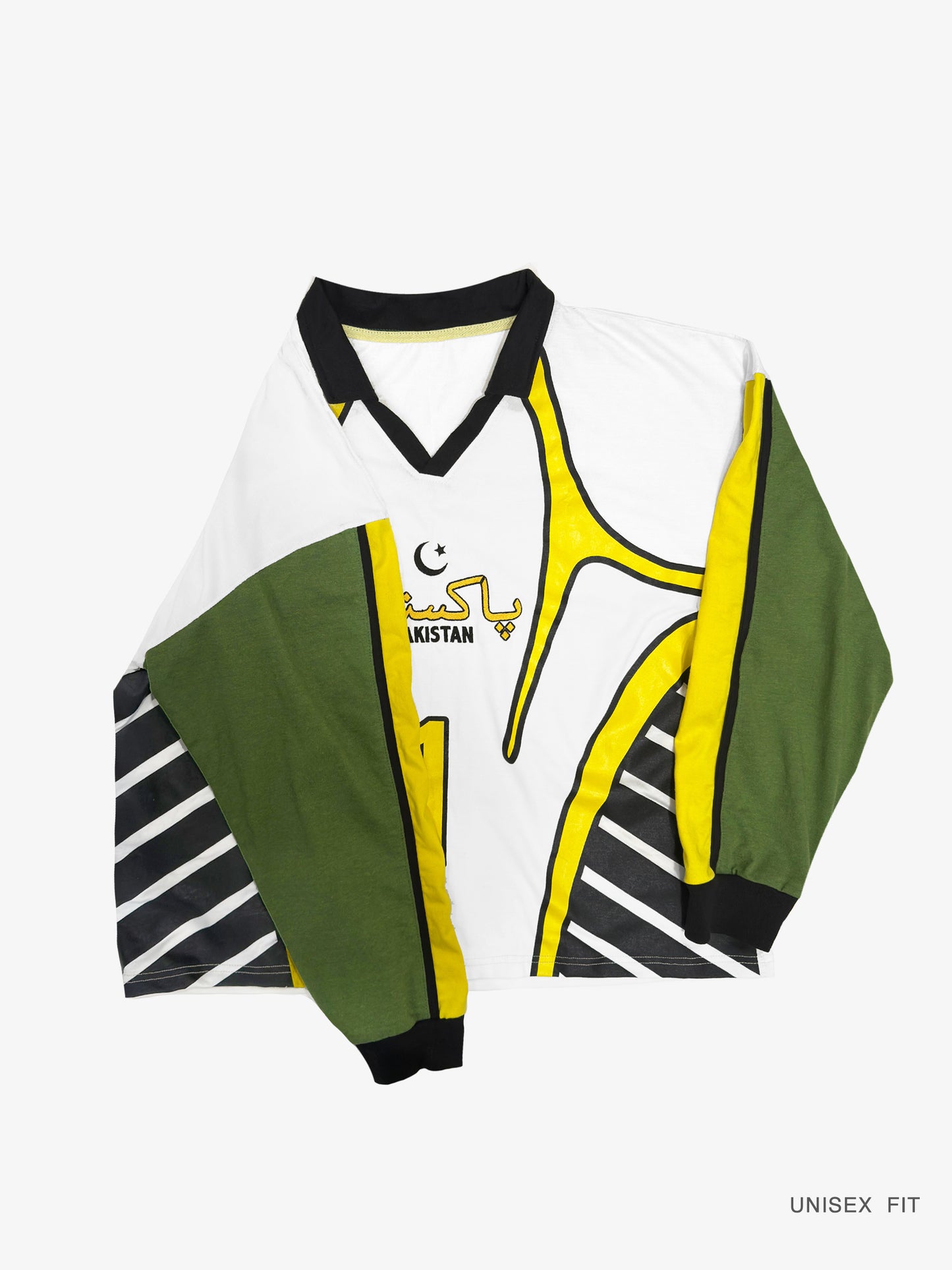 Goal Keeper LS Pakistan Geometric Cotton Jersey: #1 | Restock Pre-Order