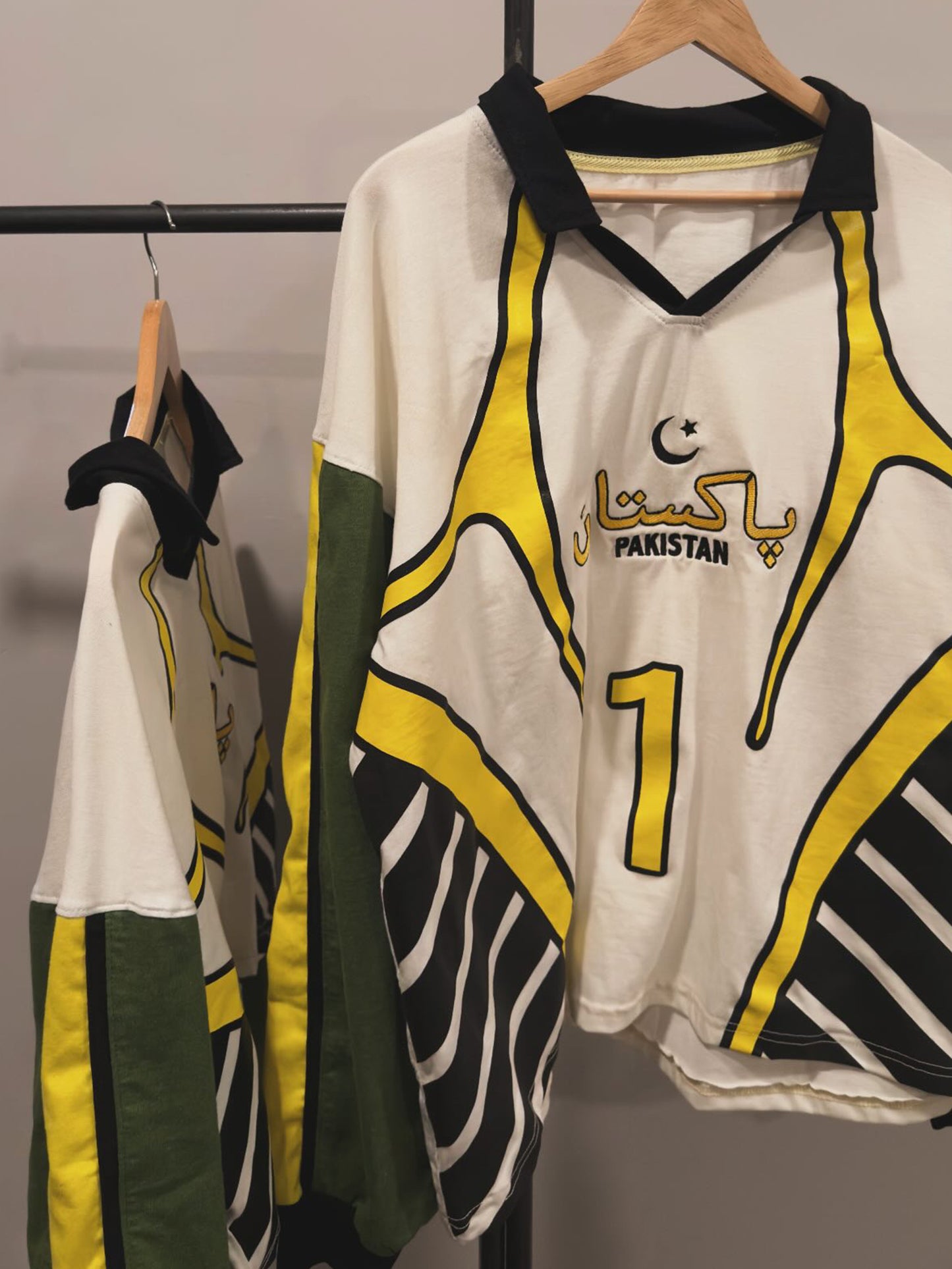 Goal Keeper LS Pakistan Geometric Cotton Jersey: #1 | Restock Pre-Order