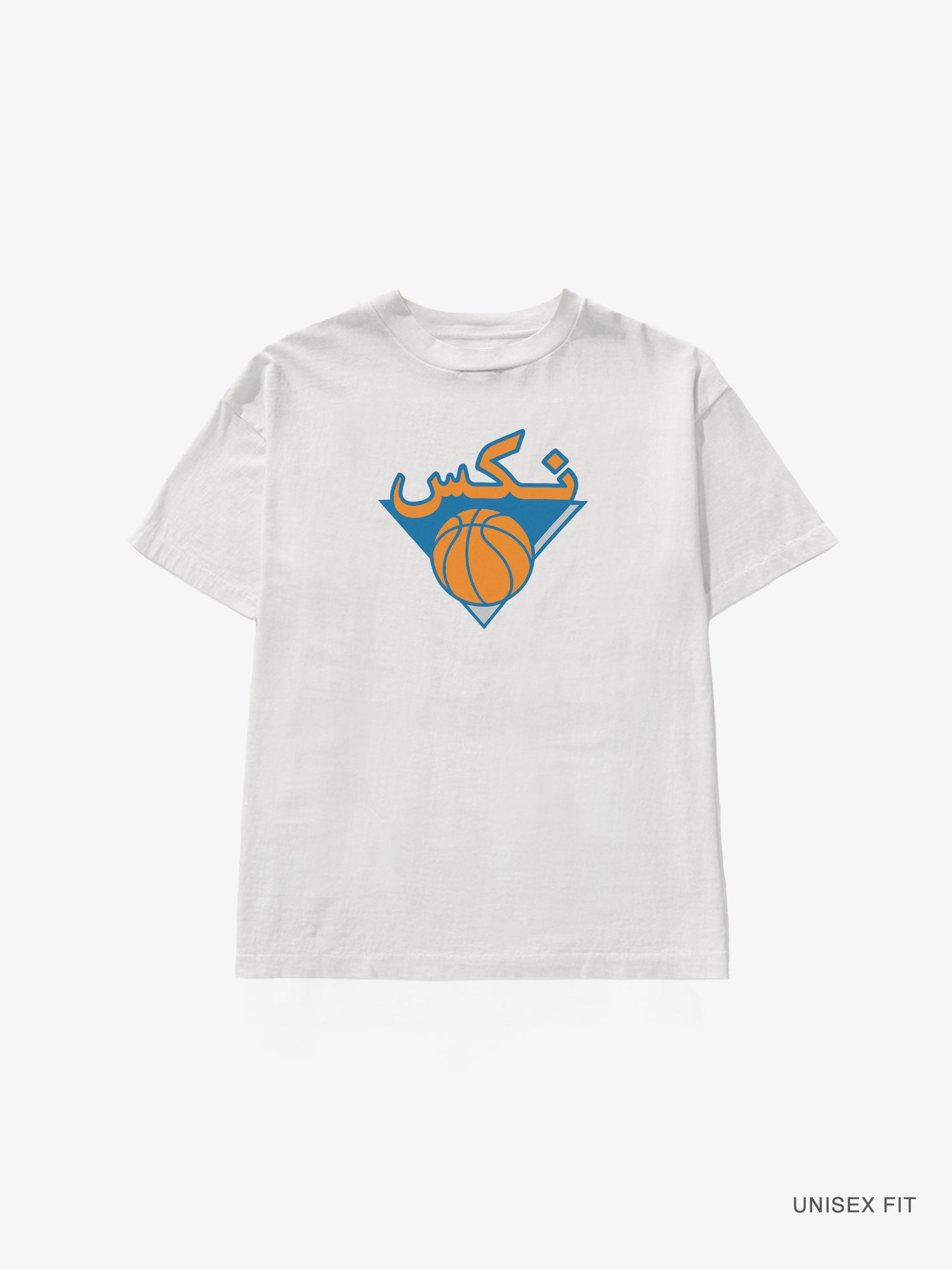 Urdu "NYK" Tee: White