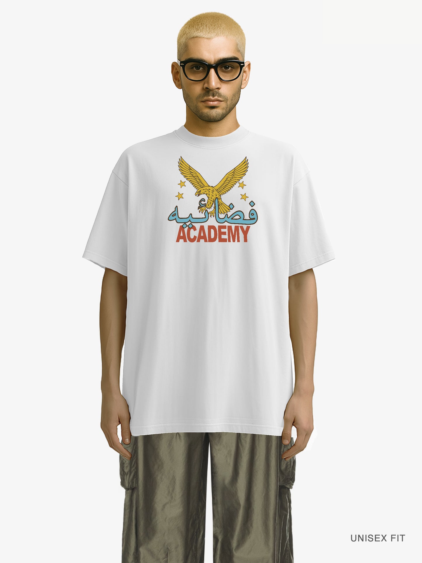 Premium Oversized | "Pakistan Air Force Academy" Organic Cotton Tee