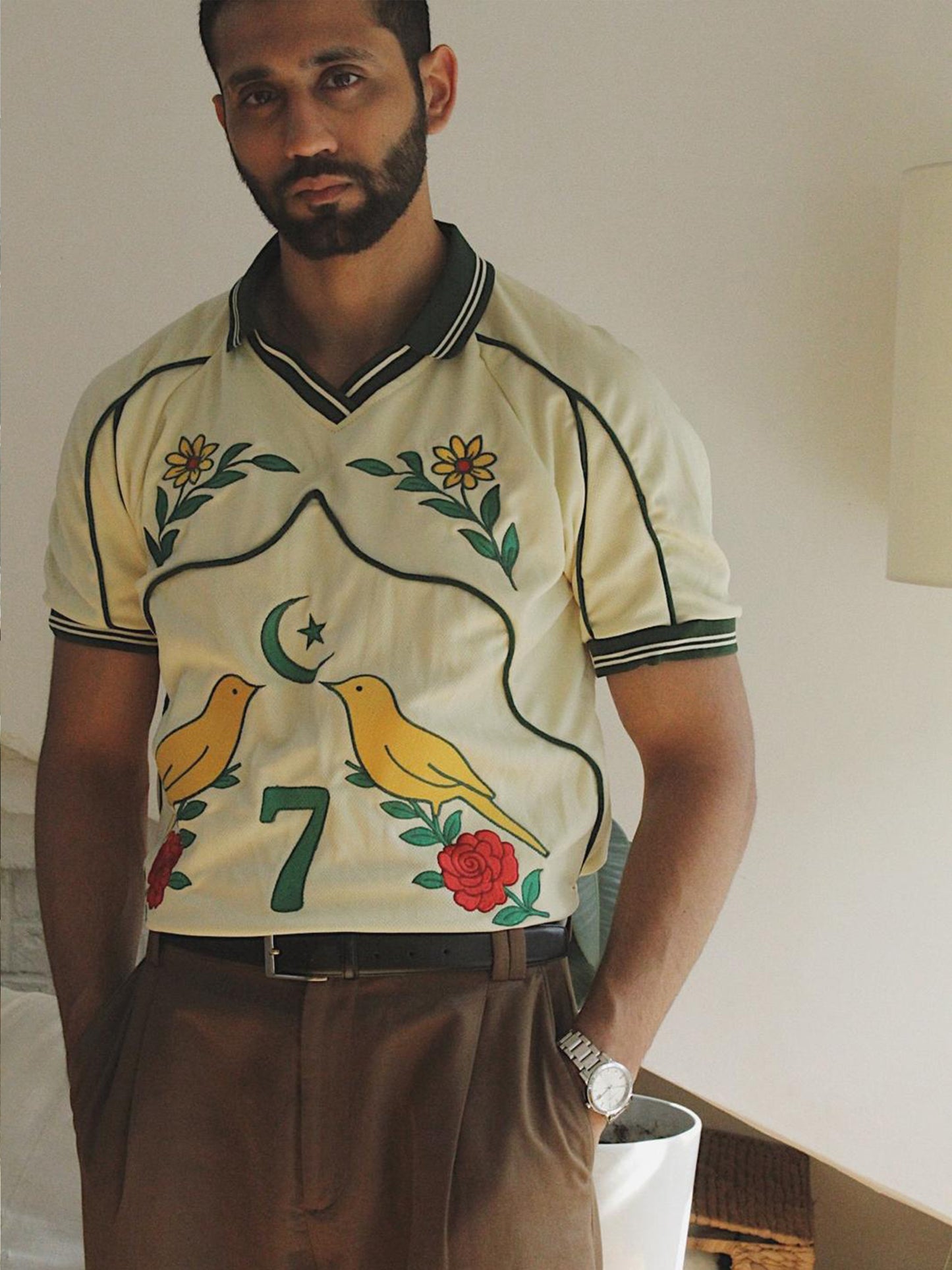 Embroidery Pakistan Truck Art Soccer Jersey: #7 | Restock Pre-Order