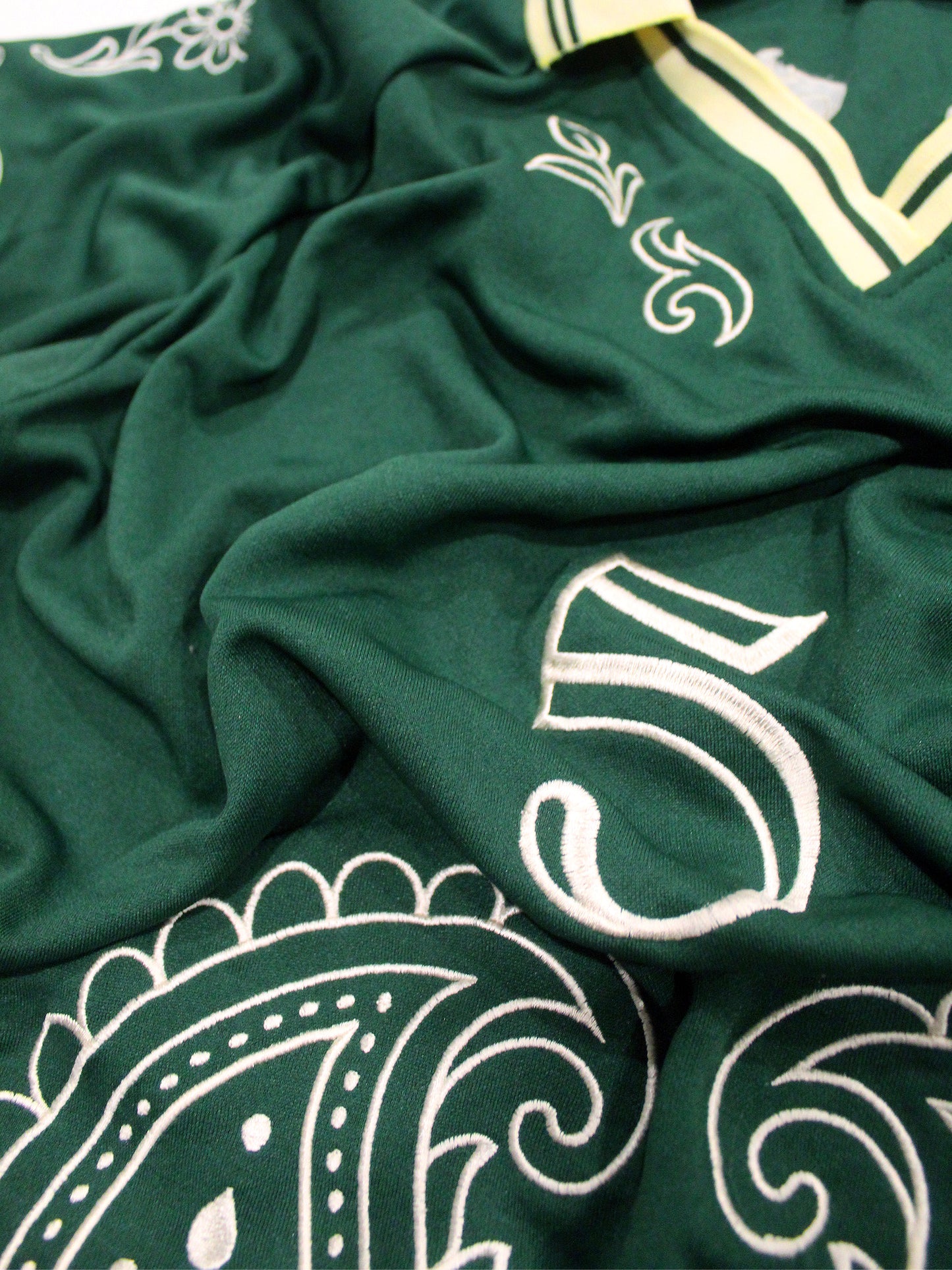 Embroidery Pakistan Paisley Soccer Jersey: #5 | Restock Pre-Order