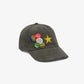 Pakistan Cricket Pin Corduroy Cap in Olive