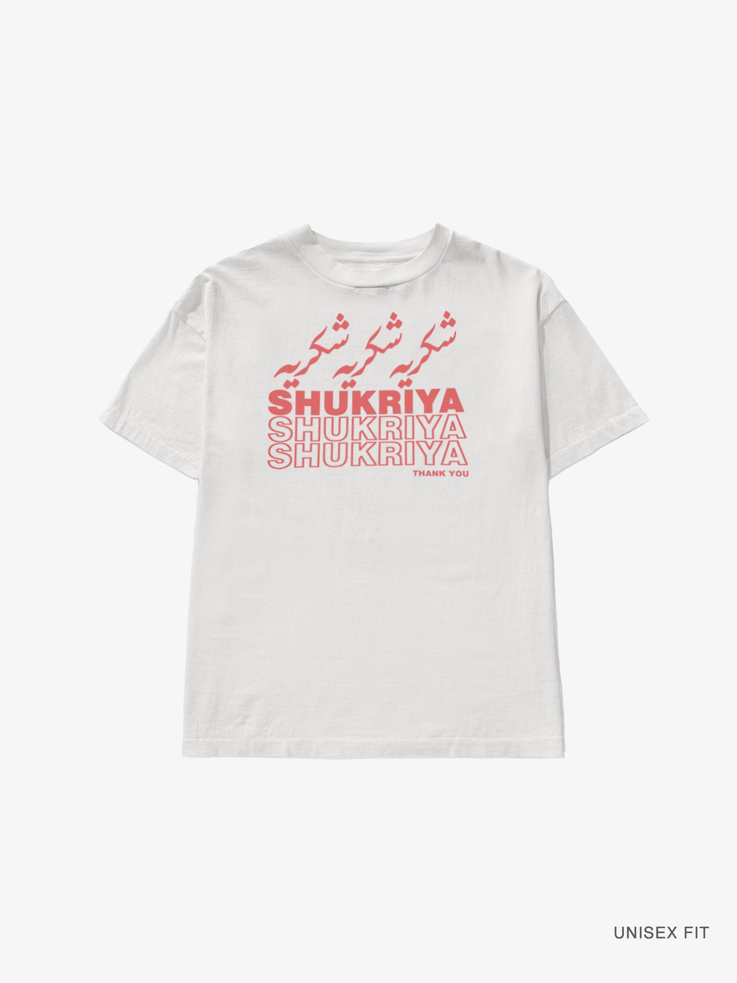 Garment Dyed | "Shukriya" Bazaar Thank You Tee